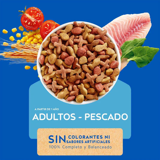 CAT CHOW - Adulto Sabor Pescado Bolsa 8kg