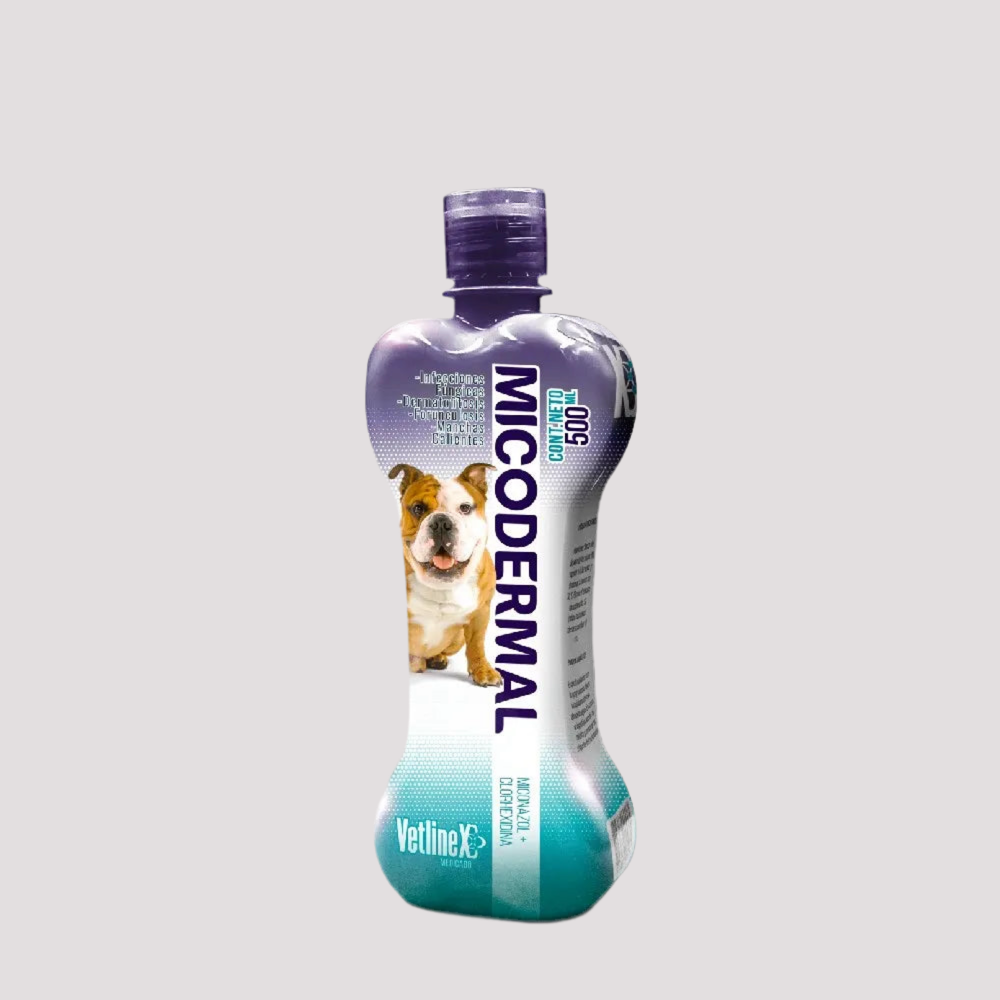 Micodermal Shampoo Medicado 500 Ml ( canino y felino)