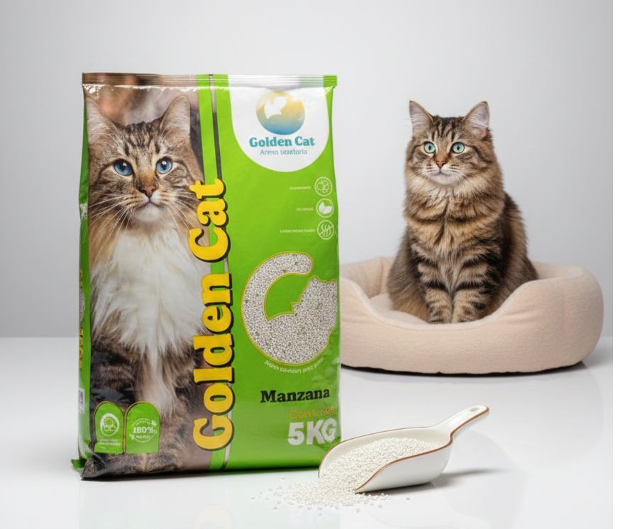 Arena Sanitaria Golden Cat 5Kg