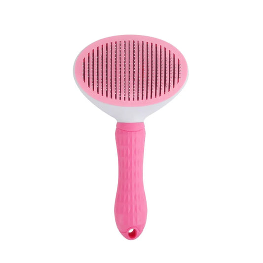 Cepillo para Perros y Gatos con Botón Removedor de Pelo