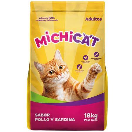 Comida para Gatos MICHICAT Pollo Sardina Adulto Bolsa 18Kg