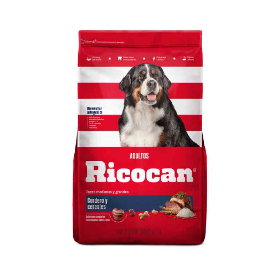 Ricocan Cordero Y Cereales Adultos Razas Medianas Y Grandes