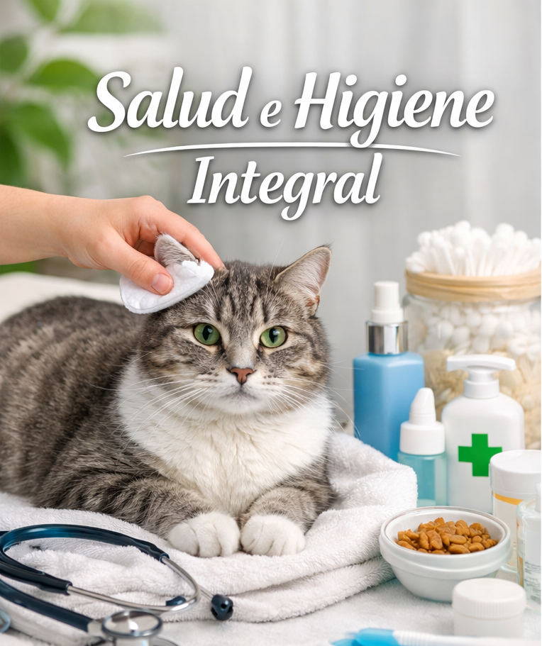 Salud e Higiene Integral en gatos