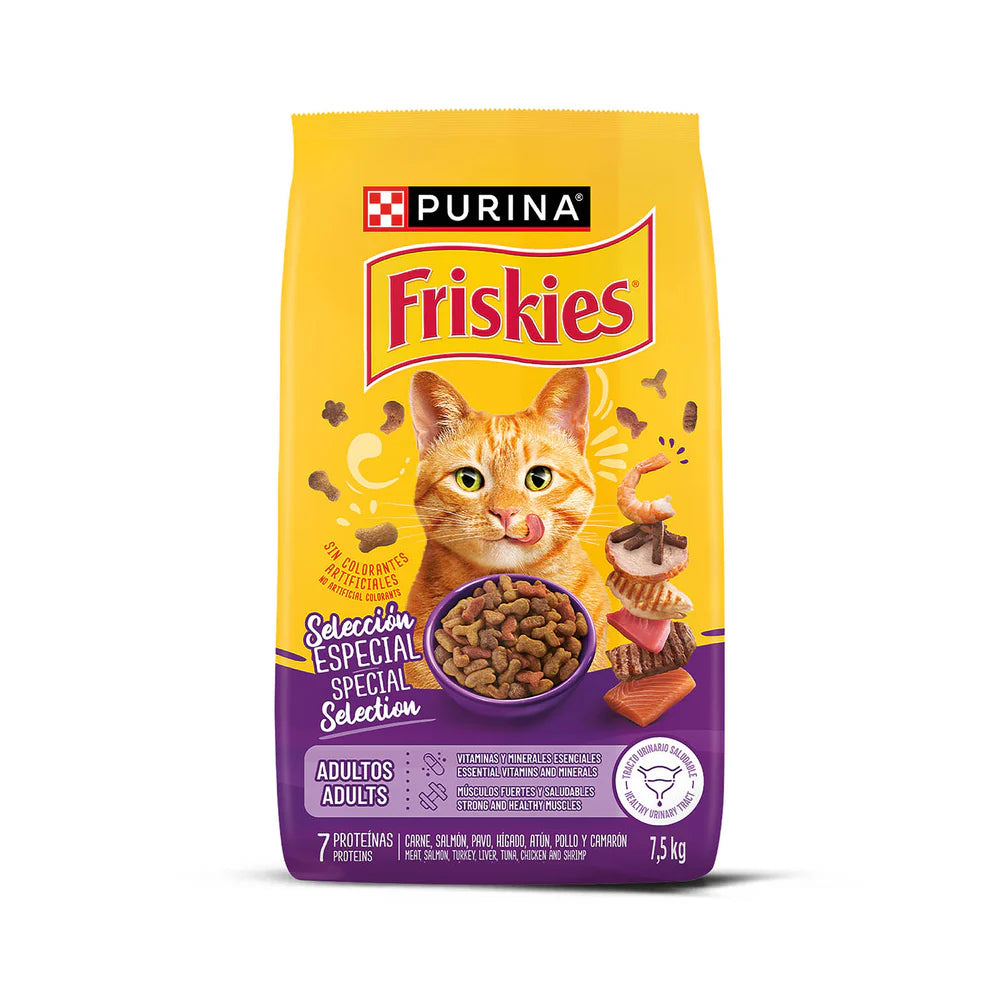FRISKIES – Alimento para Gatos Adultos Selección Especial