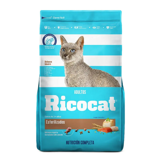 RICOCAT – Alimento para Gatos Esterilizados