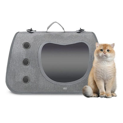 Mochila transportadora portátil para gatos y mascotas pequeñas