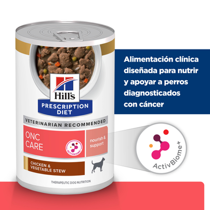 Hill’s Prescription Diet Nourish & Support ONC-CARE Canine, alimento húmedo 354 g