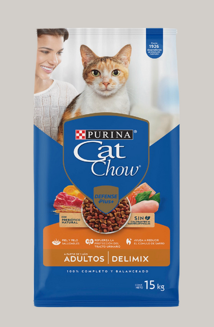 CAT CHOW - Adulto DELIMIX con Defense Plus