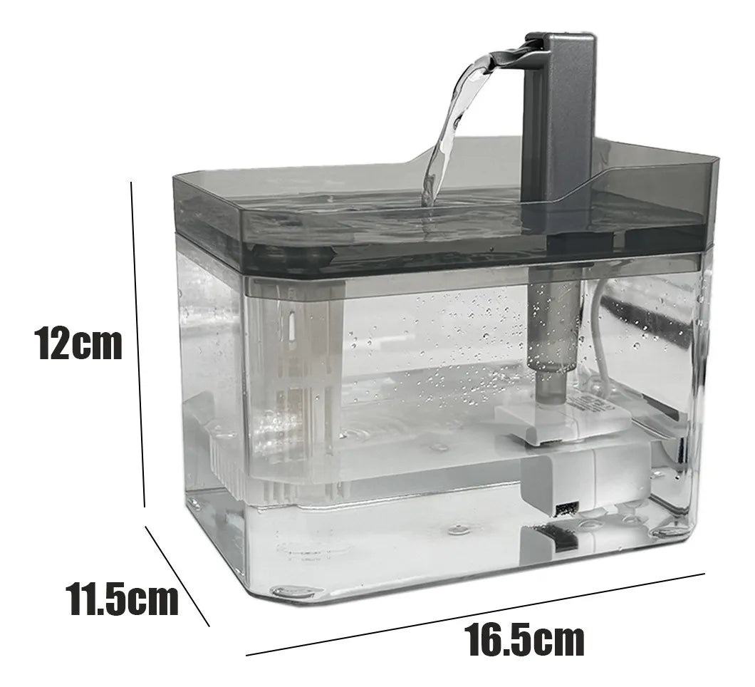 Bebedero Automático Para Perros Y Gatos Con Inducción 1.5L