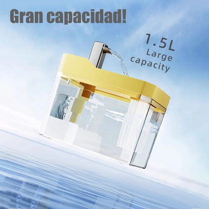 Bebedero Automático Para Perros Y Gatos Con Inducción 1.5L