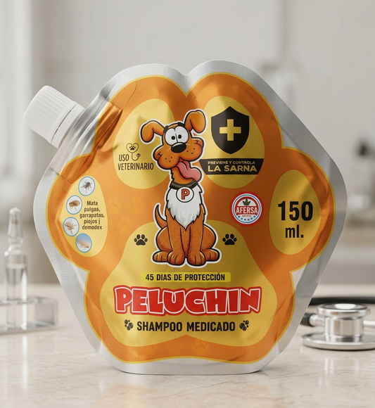 Peluchín Shampoo Medicado (150 ml) (perros)