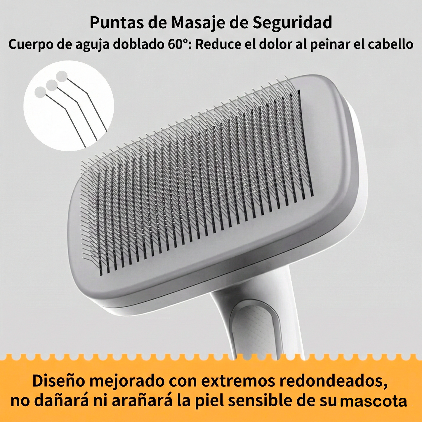 Cepillo Autolimpiante para Mascotas