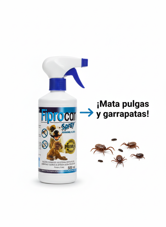 Fiprocan Spray Antipulgas x 500 Ml ( perros y gatos)