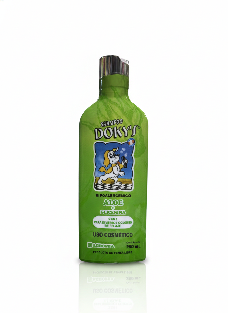 SHAMPOO HIPOALERGENICO DOKYS ALOE 250 ML