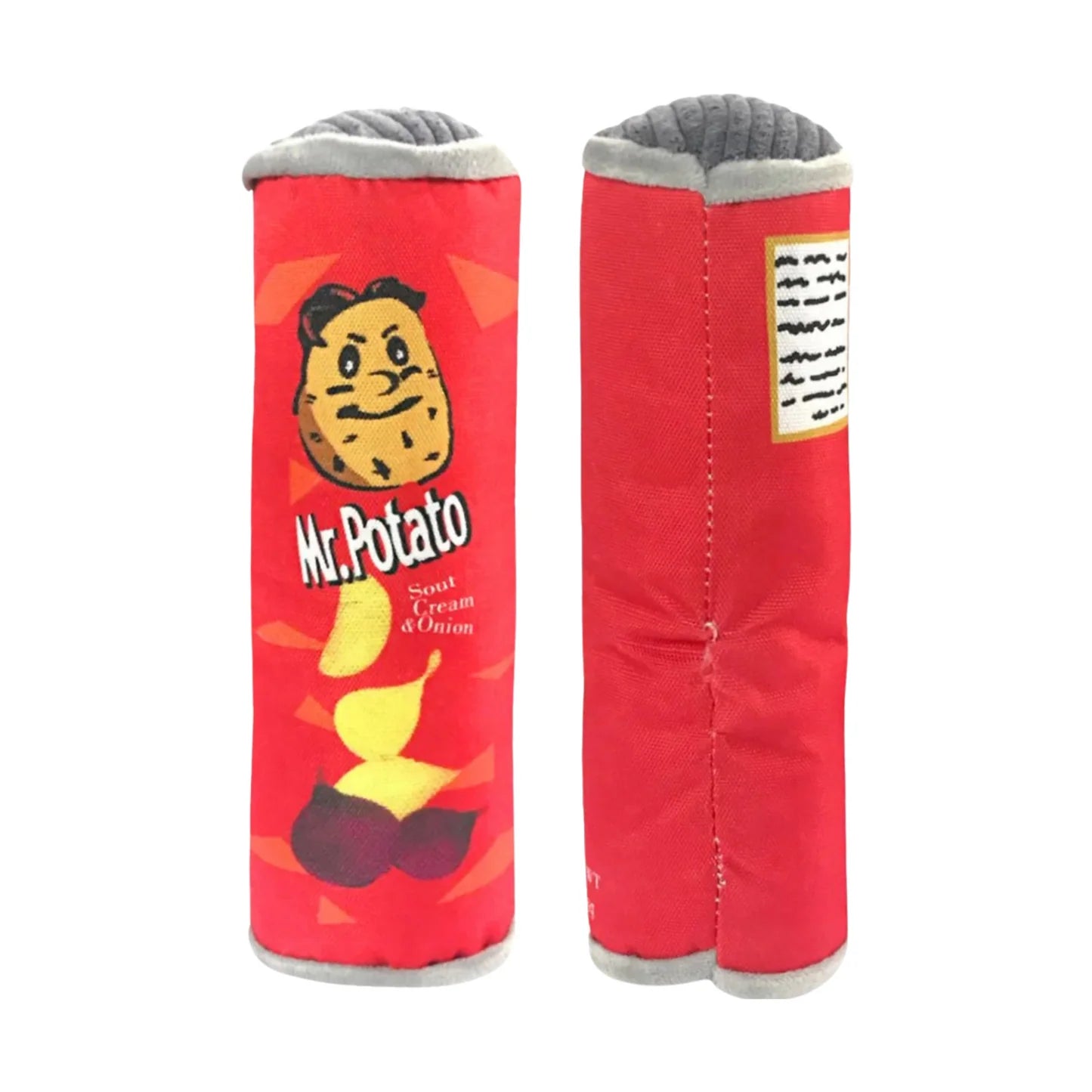 Peluche Mr. Potato Tubo Sonoro para Mascotas
