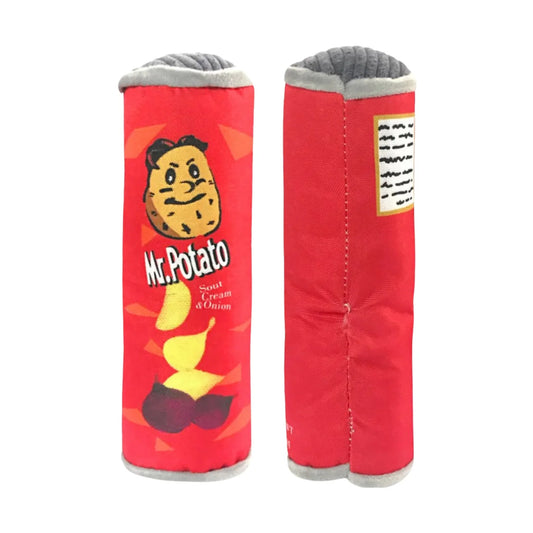 Peluche Mr. Potato Tubo Sonoro para Mascotas