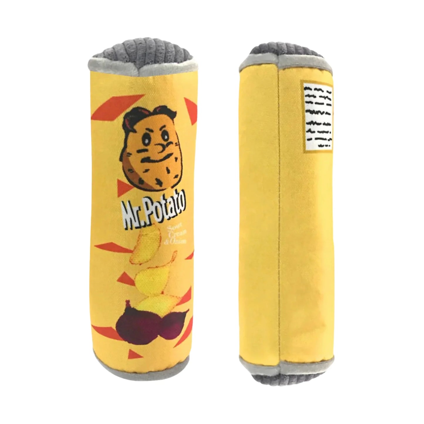 Peluche Mr. Potato Tubo Sonoro para Mascotas