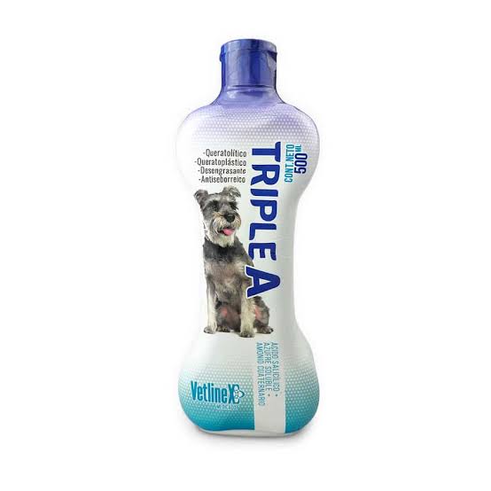 Shampoo Medicado Vetlinex Triple A para Perros  500Ml