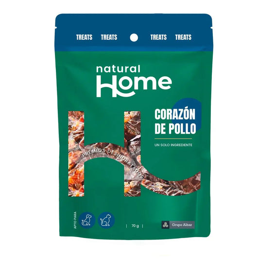 NATURAL HOME Premios Sabor Corazón Pollo Doypack 70g
