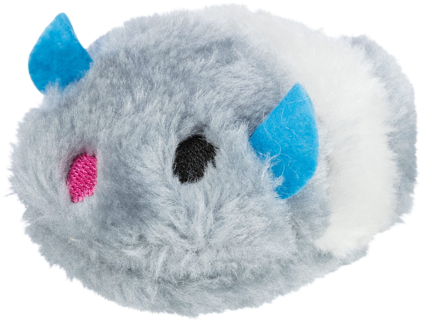 Juguete Interactivo para Gatos en Forma de Ratón con Vibración – Peluche Suave y Resistente a Mordidas