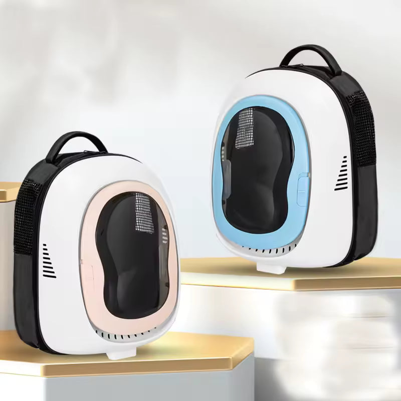 Mochila Transportadora Transpirable para Perros y Gatos – Gran Capacidad