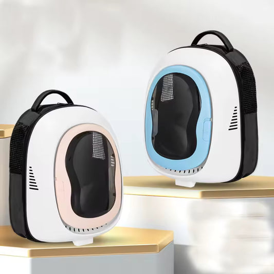 Mochila Transportadora Transpirable para Perros y Gatos – Gran Capacidad